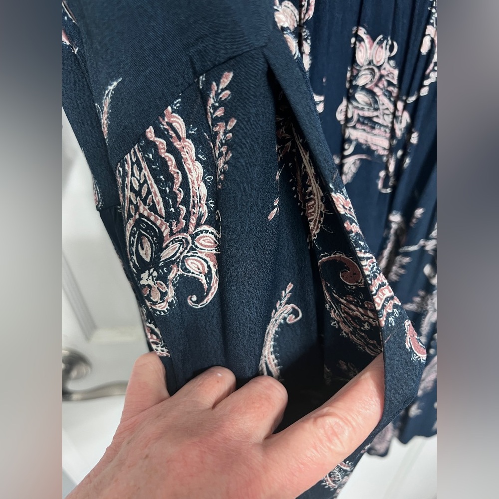 Garnet Hill Bohemian Pocket-detail Dress - Picture 4 of 4